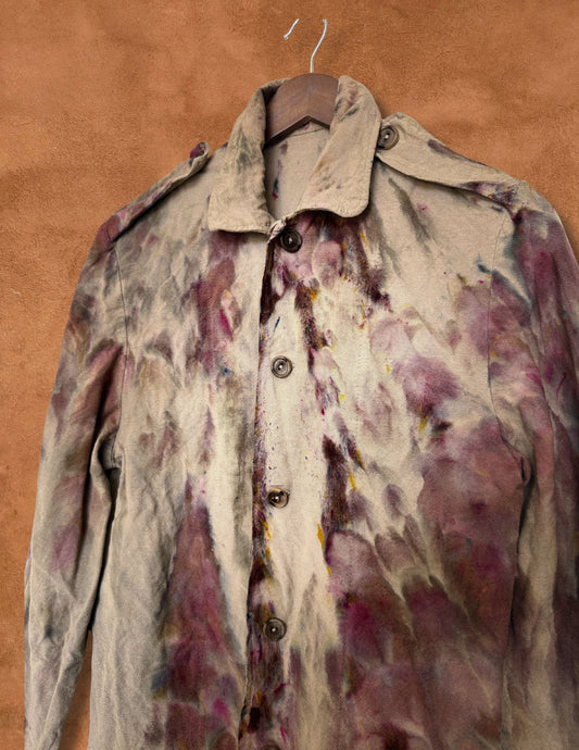 Upcycled Vintage Military Shirt