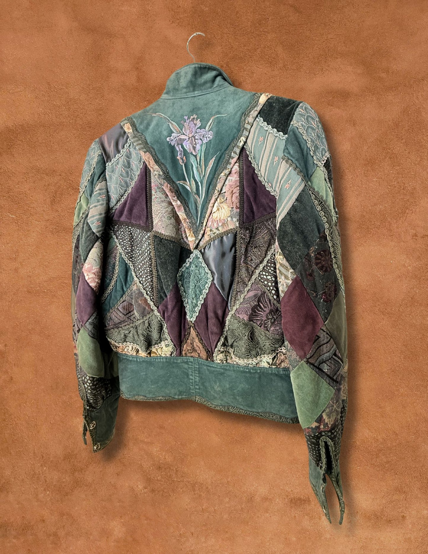 Rare Vintage 80s Tapestry Jacket 44 x 24