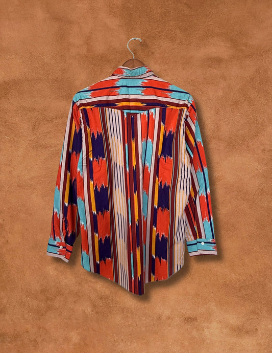 Rare Vintage 70s Rodeo Shirt 46 x 29
