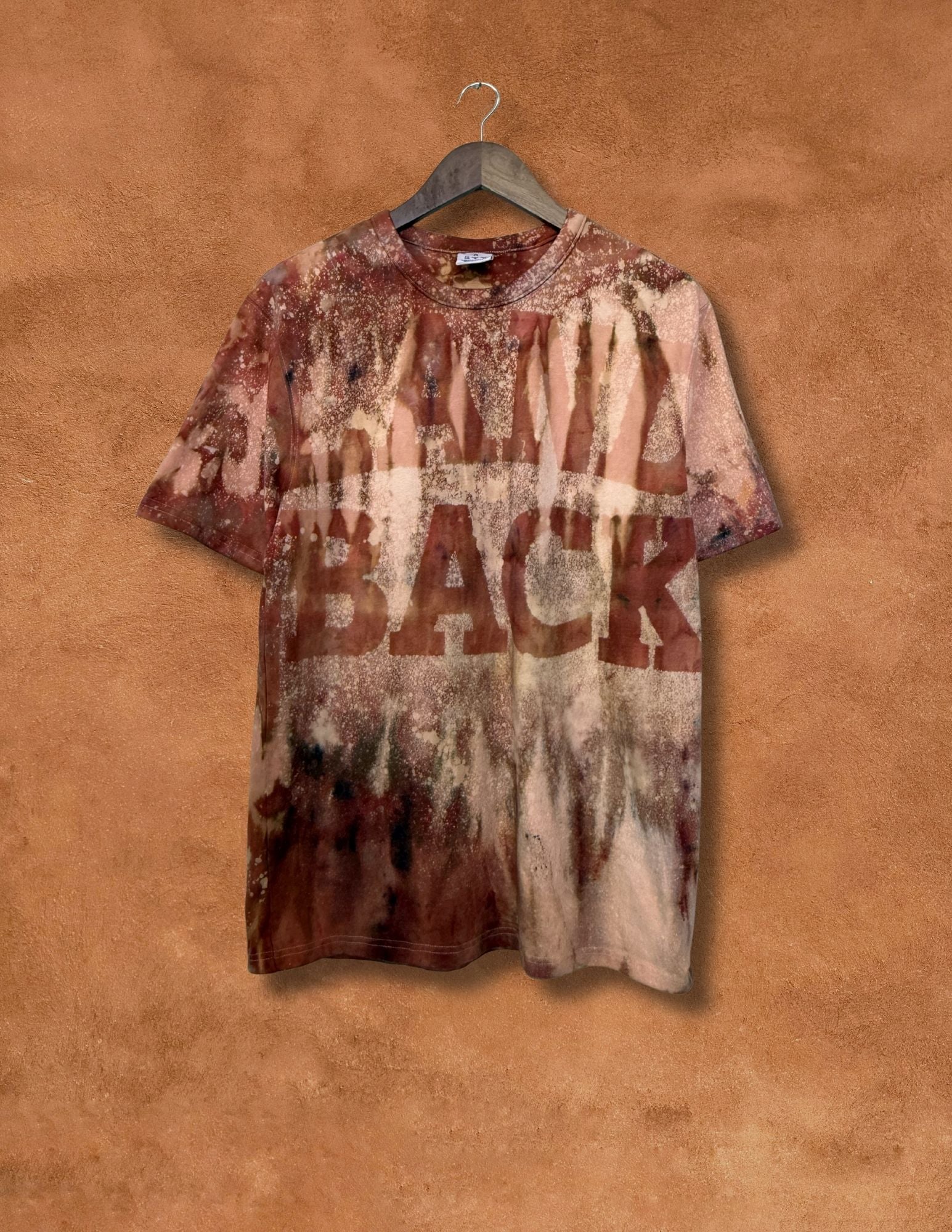 Upcycled Vintage Tee- Land Back 42 x 28