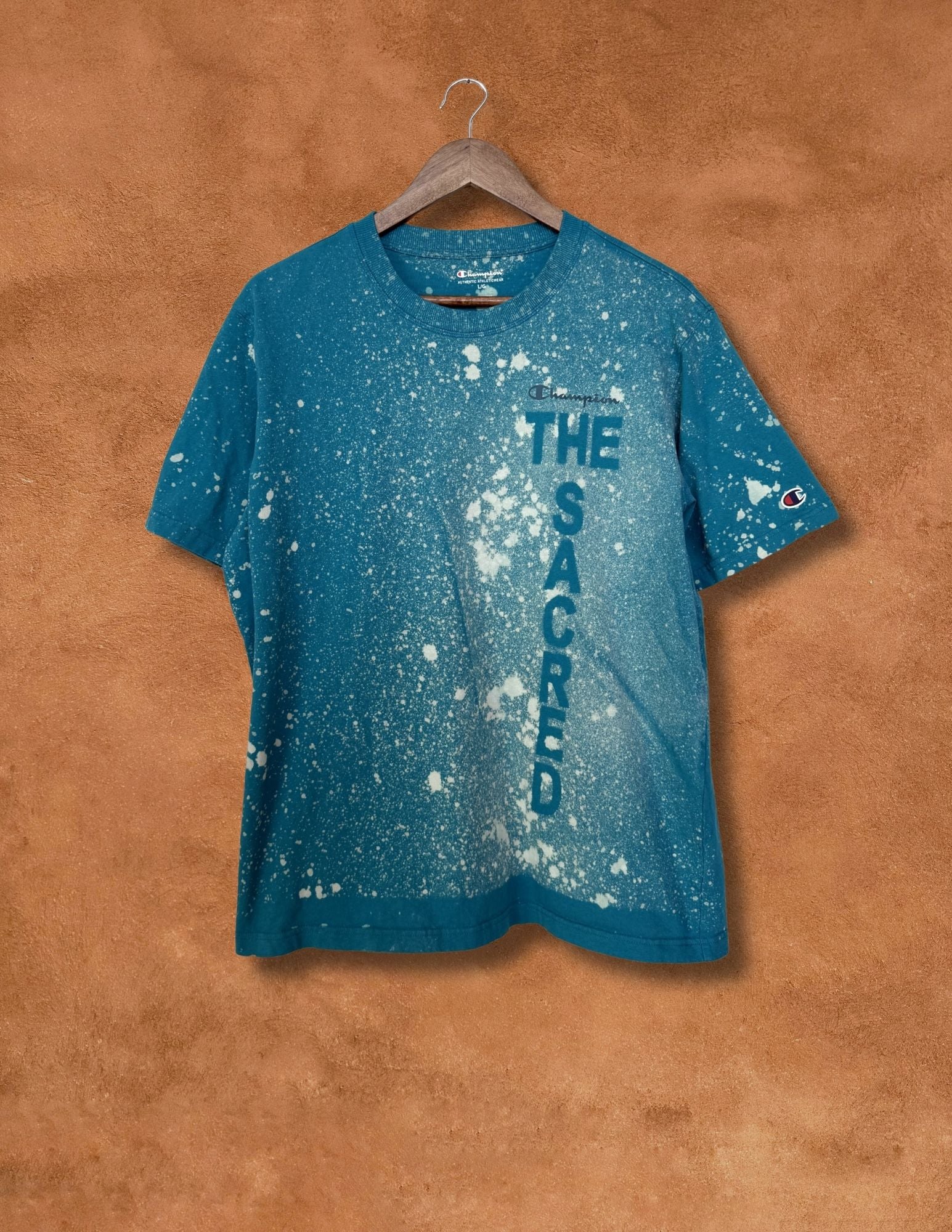 Upcycled Vintage Tee-44 x 27 Champion the Sacred