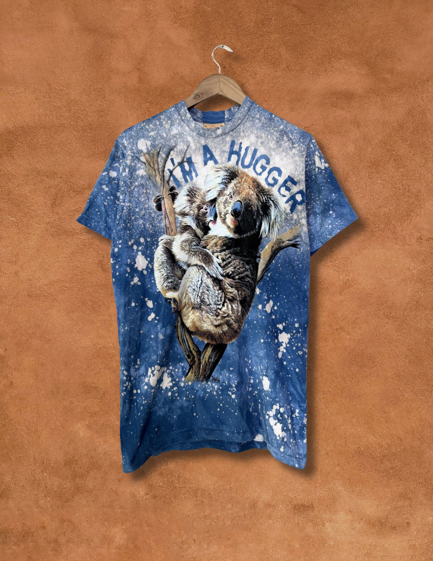 Rare Upcycled Vintage Tee- 40 x 31 I'm a Hugger