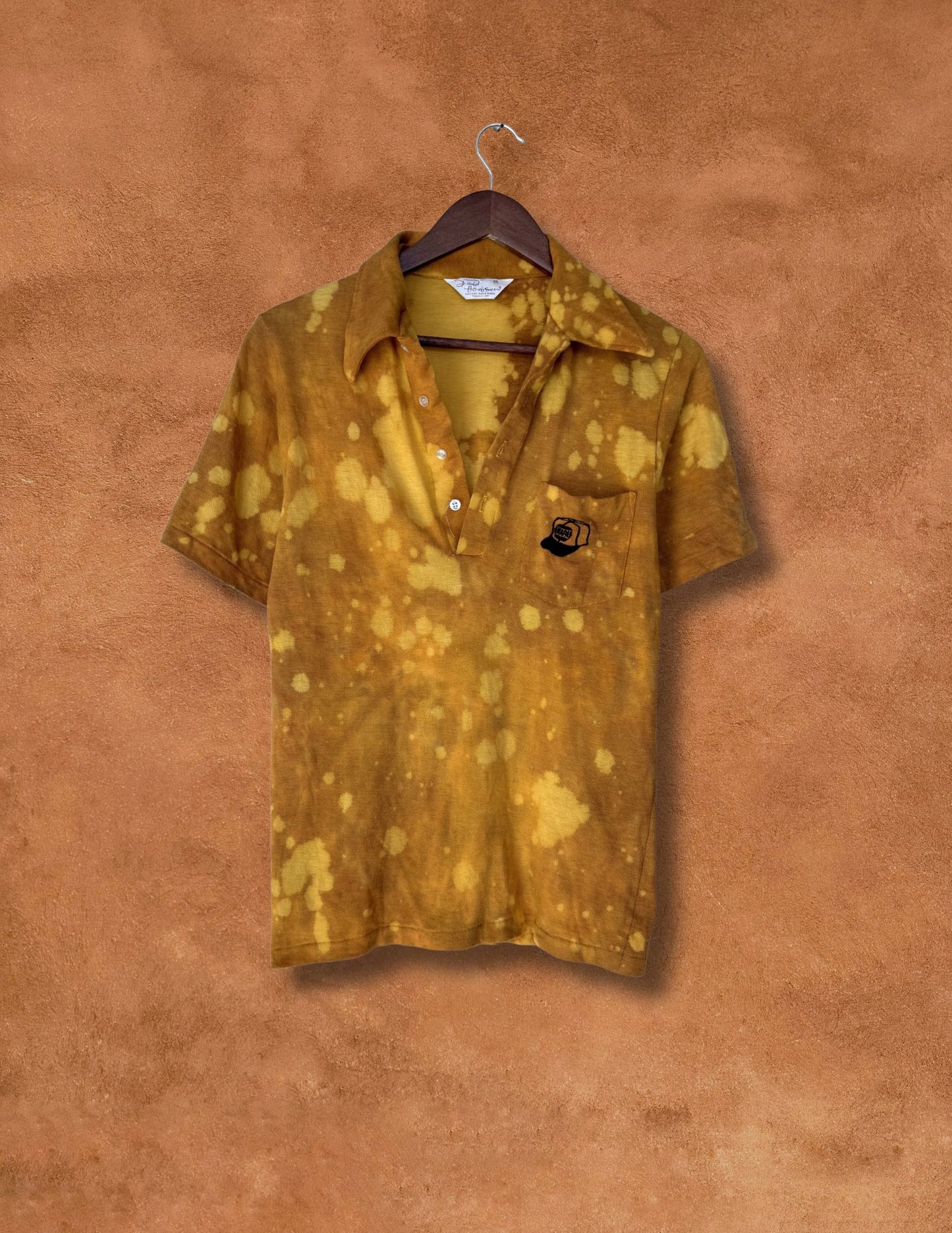 Upcycled Vintage 70s Poloshirt