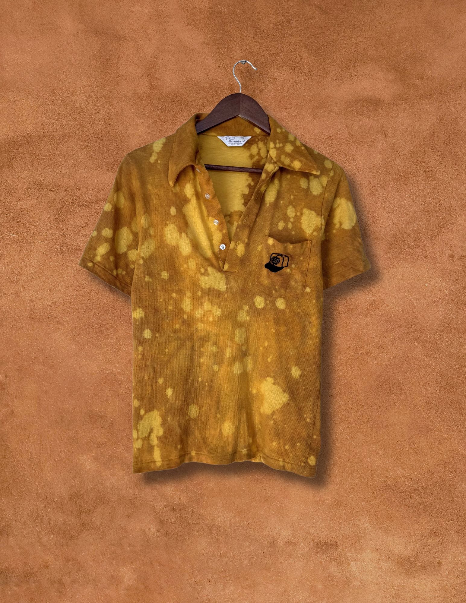 Upcycled Vintage 70s Poloshirt