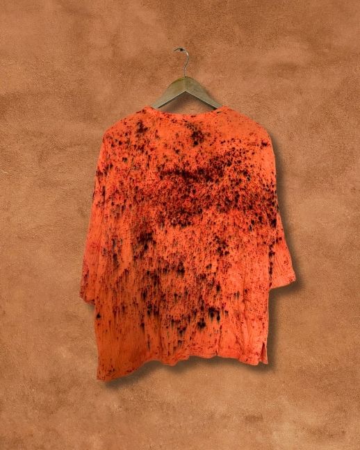 Upcycled Vintage Gauze Top