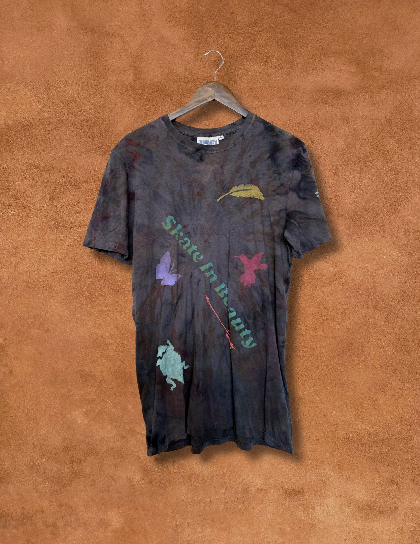 Limited Edition Hand Dyed Tees- Skate in Beauty  XL