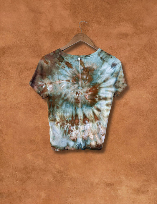 Limited Edition Hand-Dyed Cropped Tee- 38 x 20