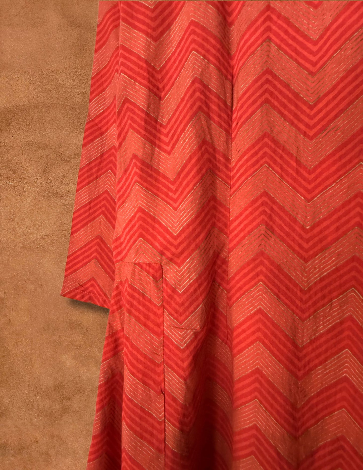 Upcycled Vintage India Dress 42 x 48