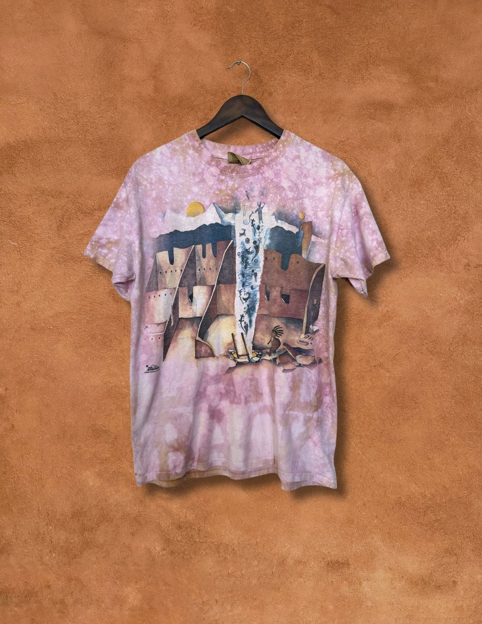 Upcycled Vintage Tee- Land Back 42 x 28