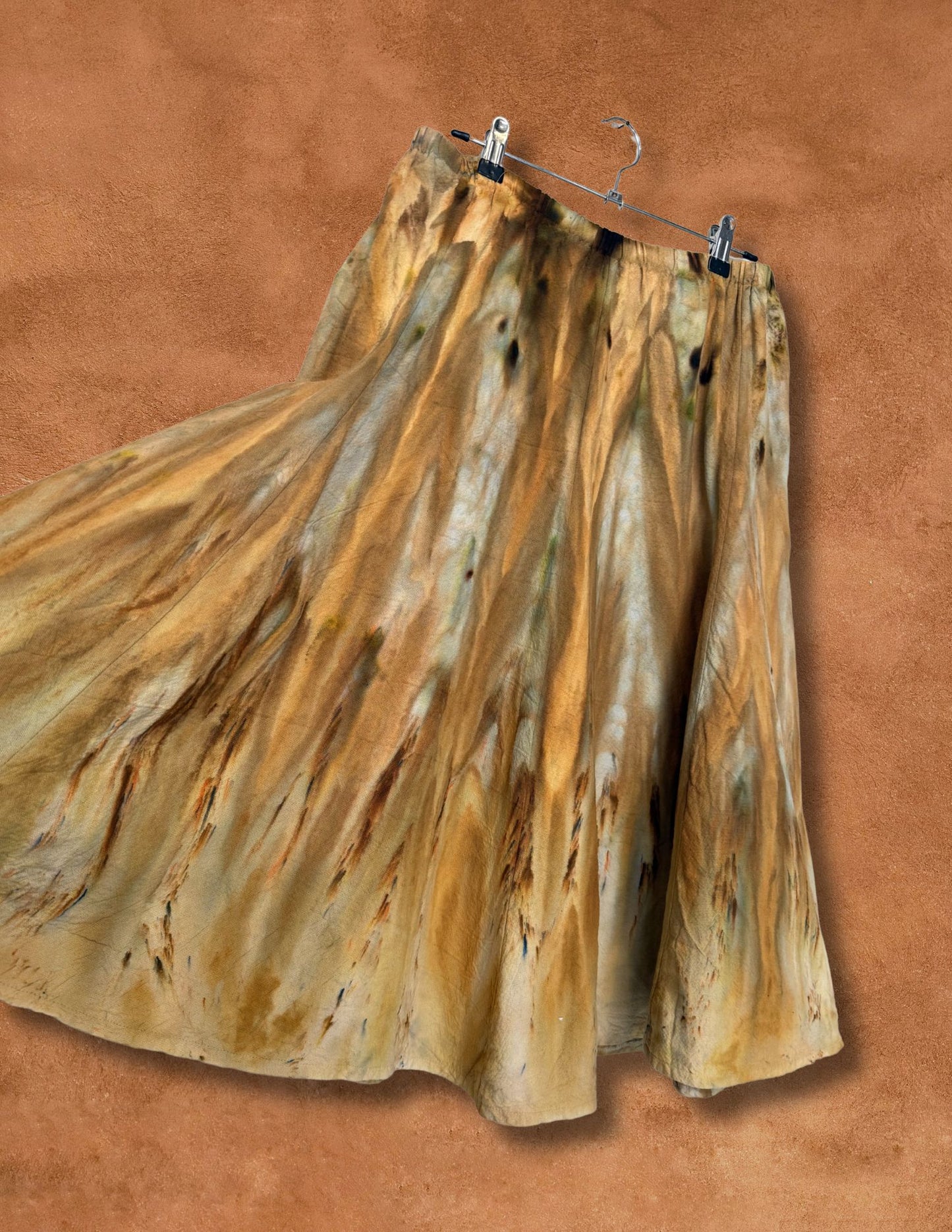 Upcycled Vintage 70s Trumpet Skirt