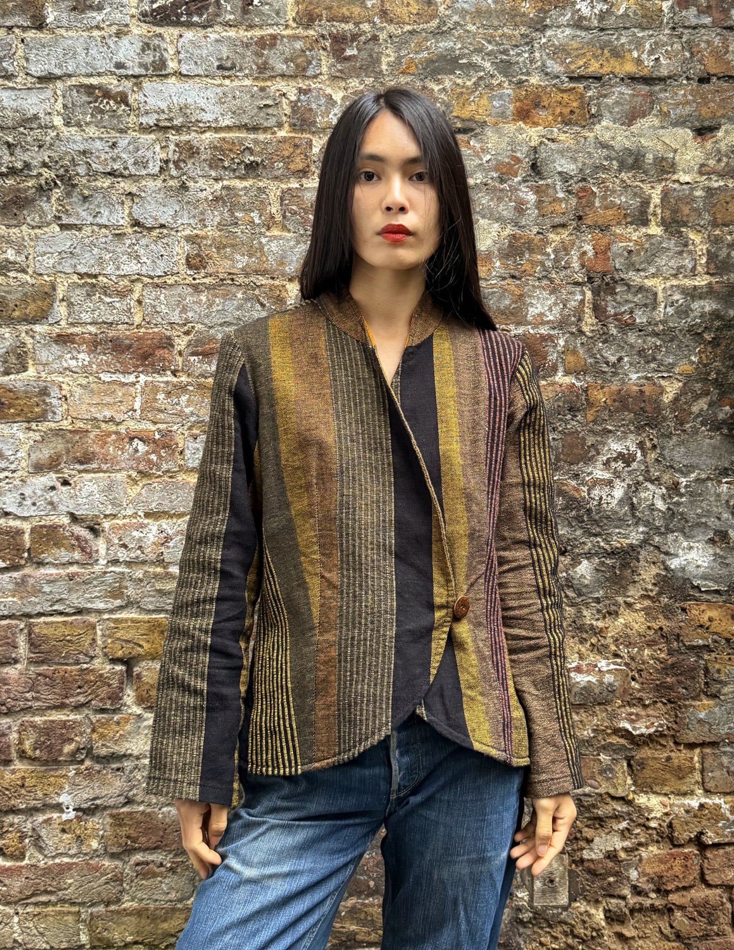 Vintage 80s Handwoven Isle of Skye Jacket