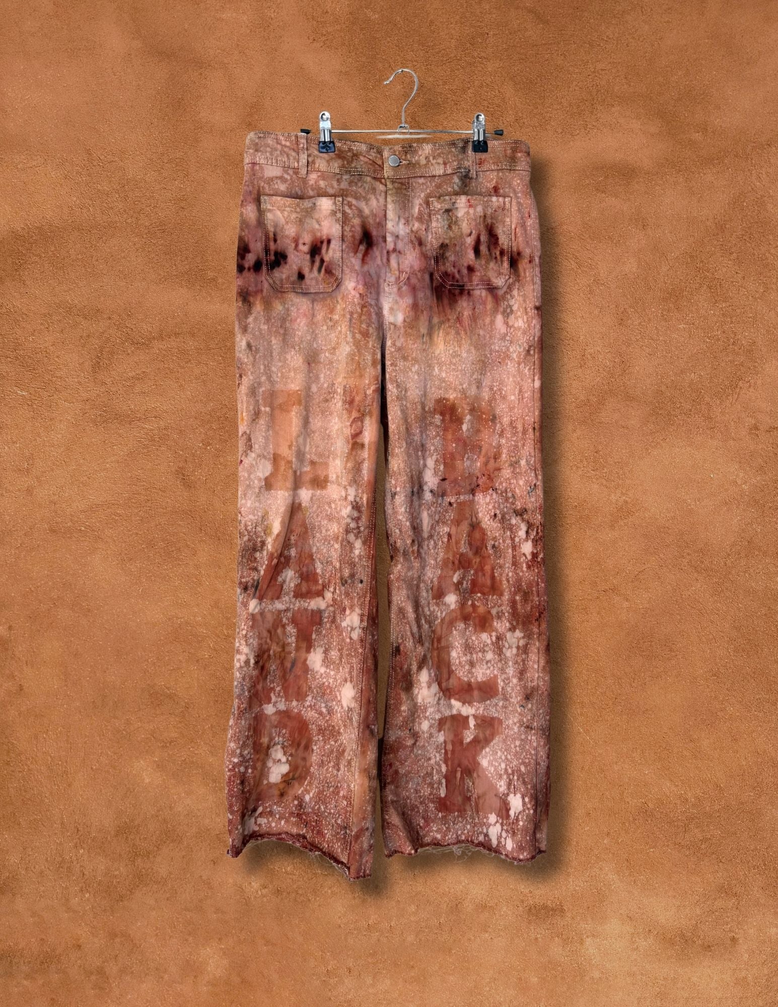 Upcycled Vintage Wide Leg Pant 32 X 31 Land Back