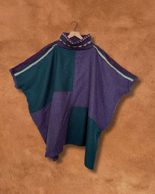 Vintage 80s Isle of Skye Poncho