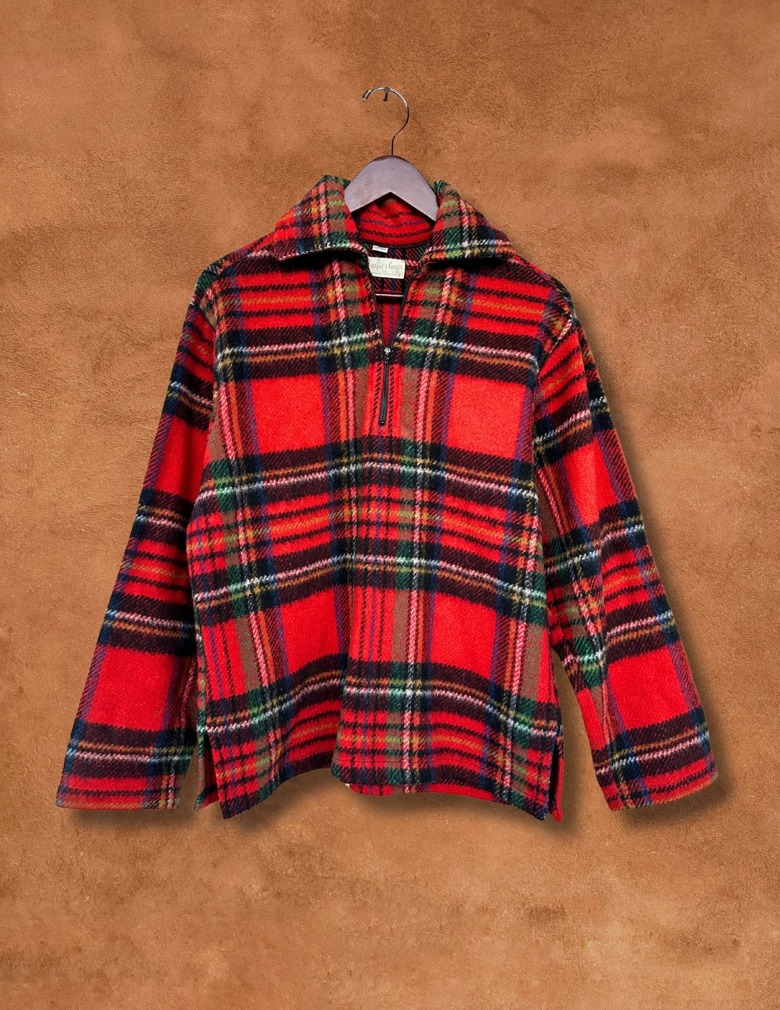 Plaid Pullover
