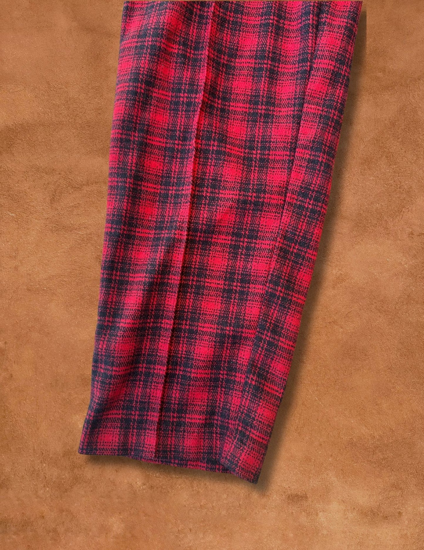 Vintage 90s Plaid Tapered Leg Pant