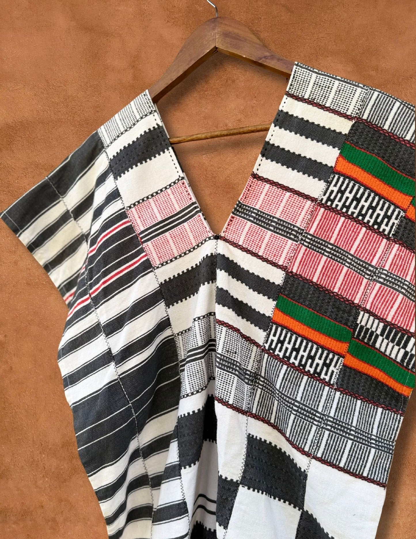Vintage Kente Cloth Dress