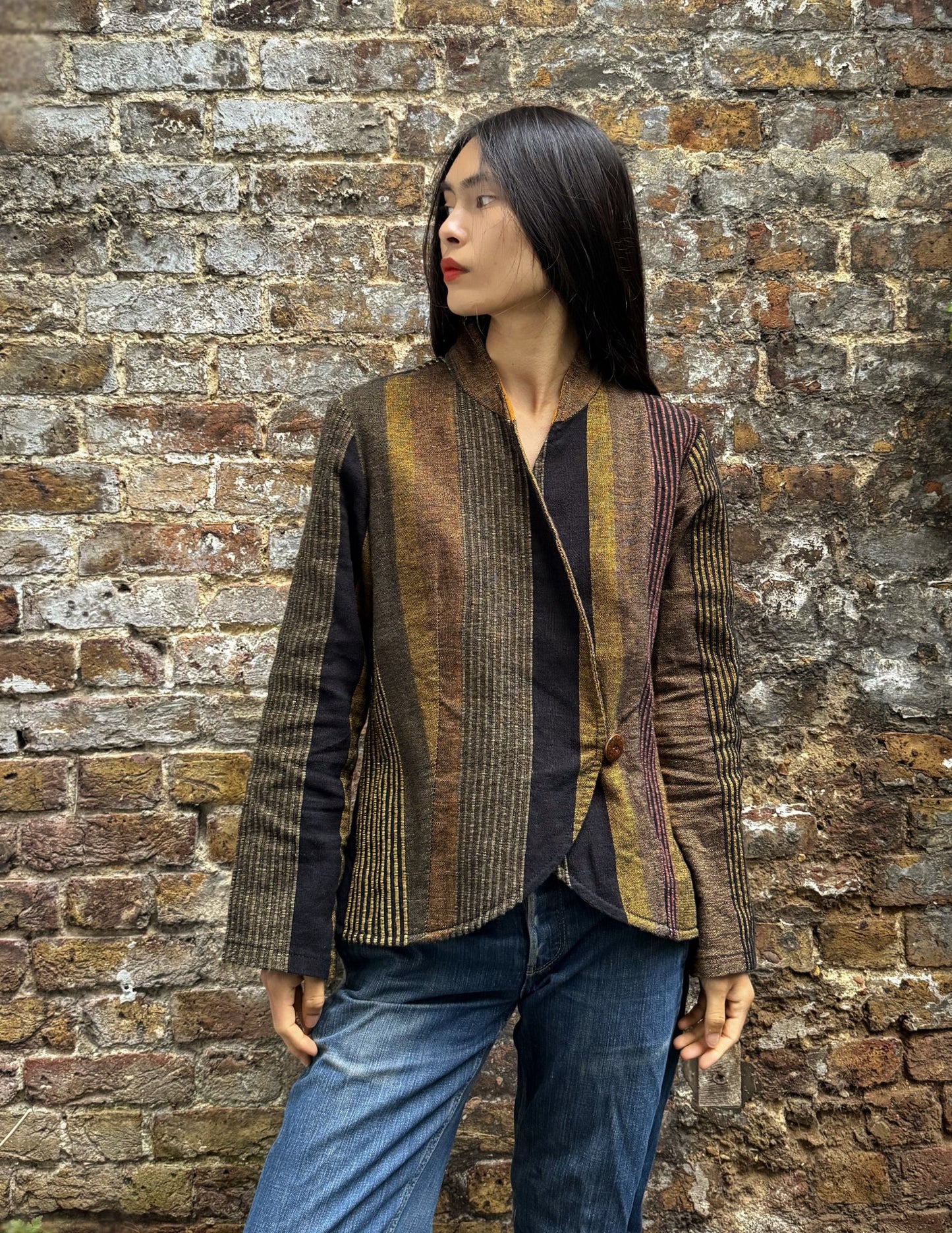 Vintage 80s Handwoven Isle of Skye Jacket