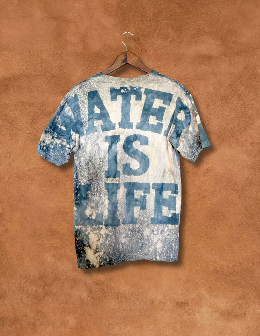 Rare Upcycled Vintage Tee- Water is LIfe 38 x 28