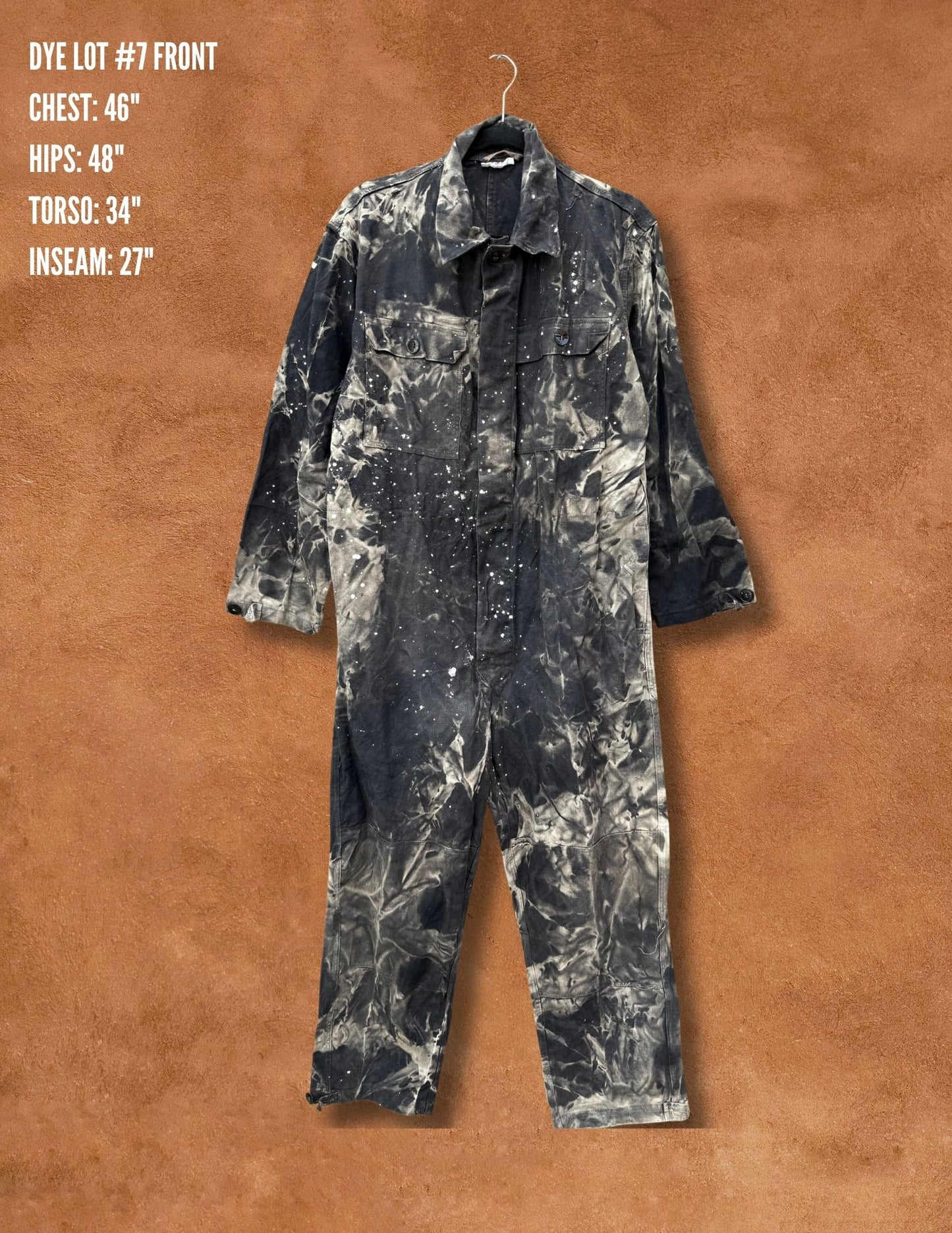 Upcycled Vintage Military Flysuit- Cosmic