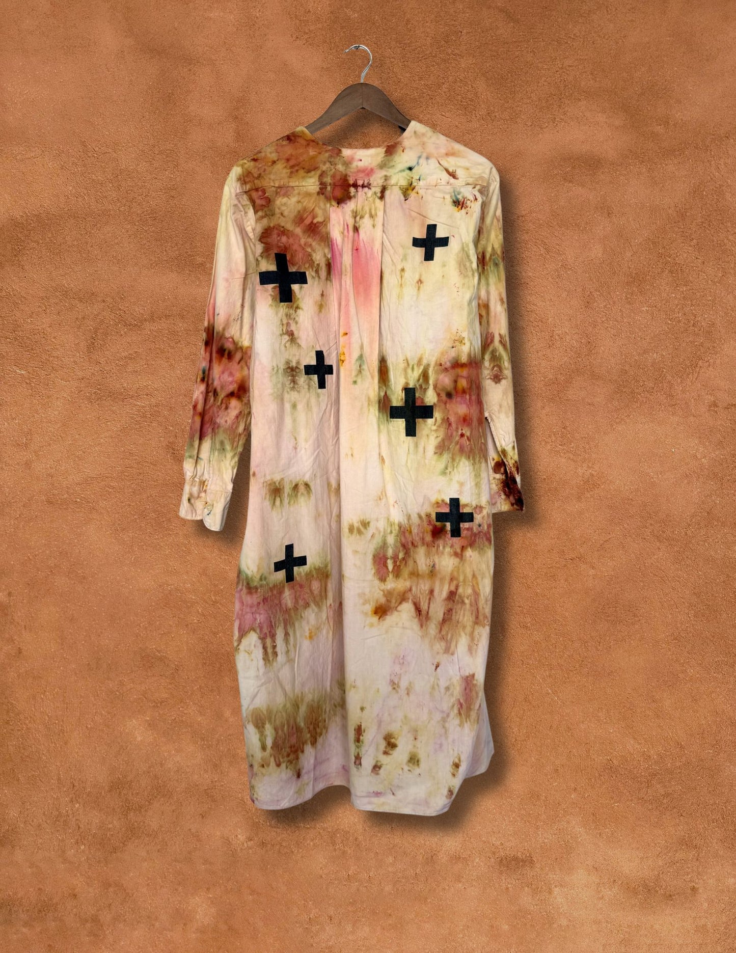 Upcycled Vintage Military Oversized Shirtdress