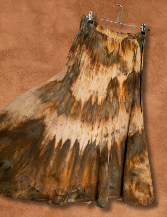 Upcycled Vintage 70s Trumpet Skirt