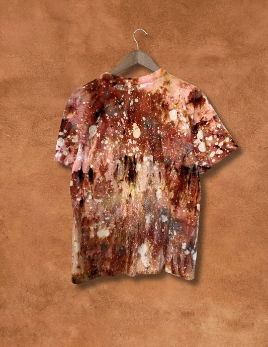Upcycled Vintage Tee Shirt -Land Back 40 x 26