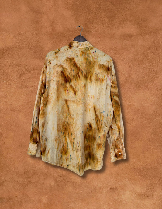 Upcycled Vintage Workwear Shirt