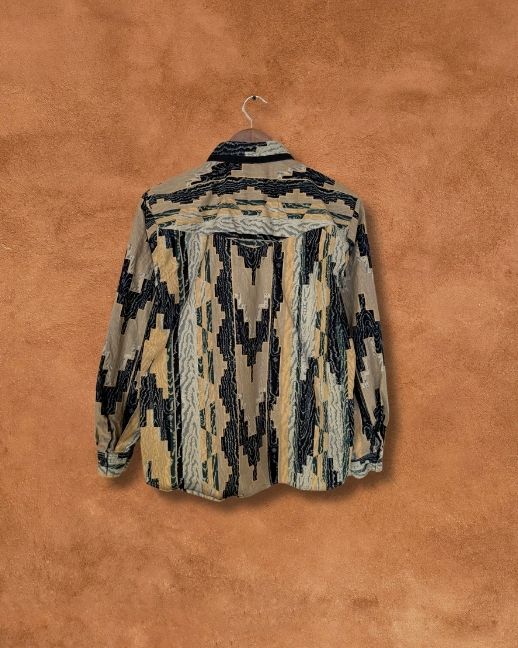 Vintage 80s Geo Rodeo Shirt