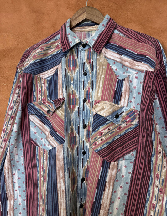 Vintage 80s Rodeo Shirt 54 x 32