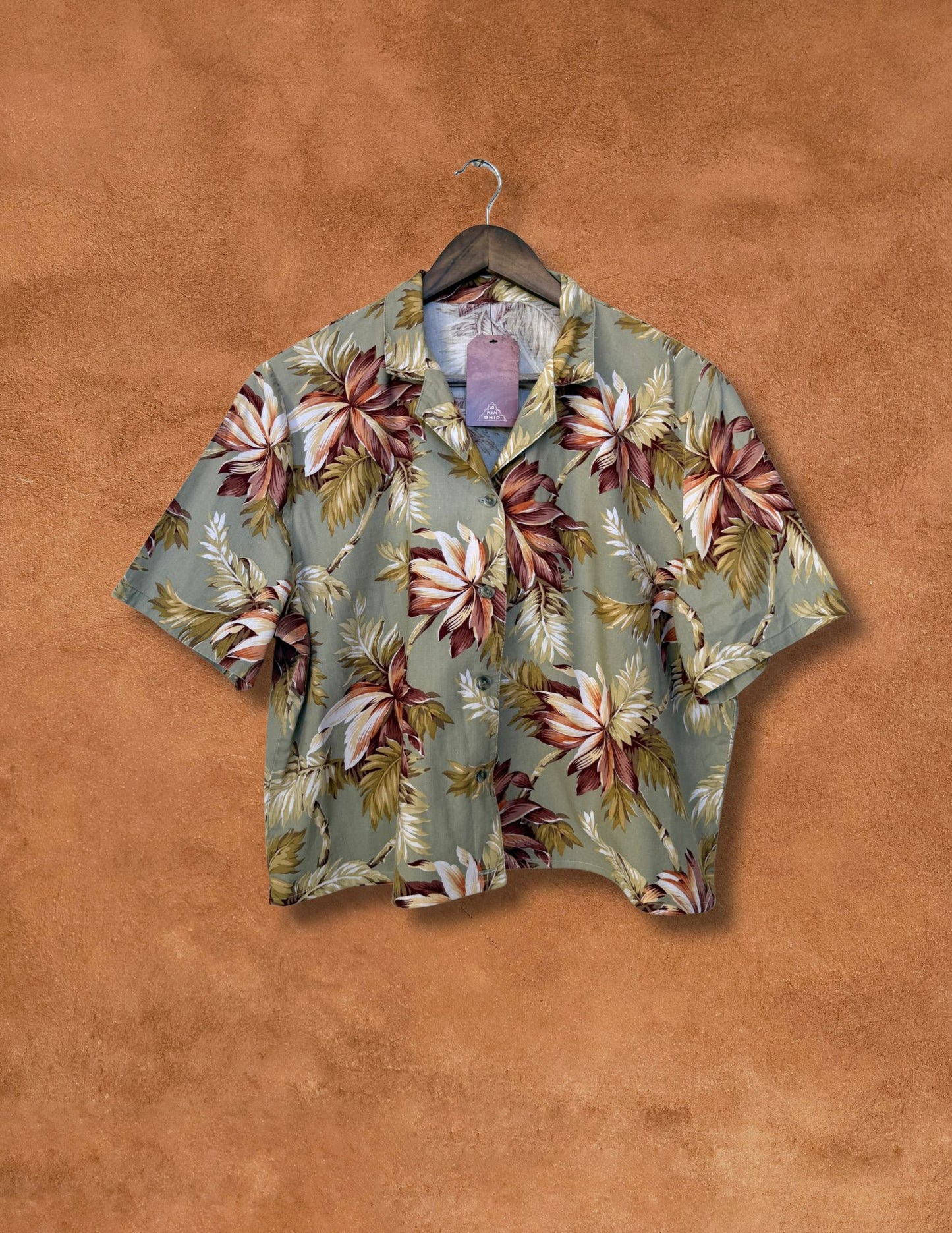 Vintage 80s Surf Shirt 48 x 22