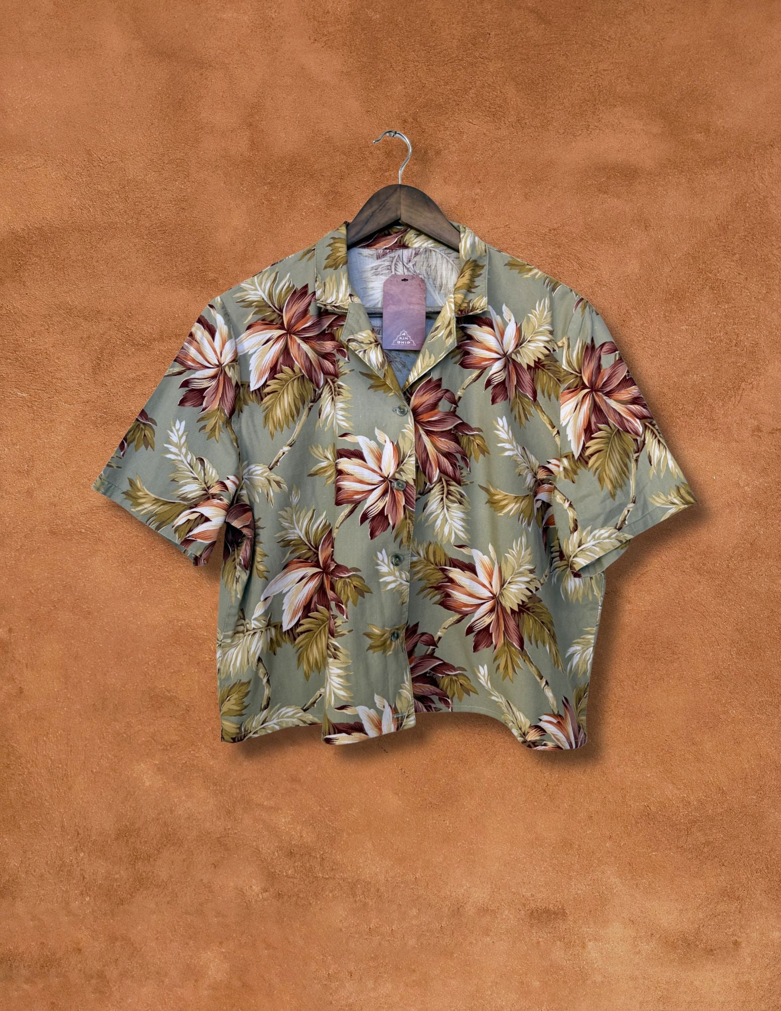 Vintage 80s Surf Shirt 48 x 22