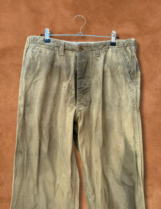 Upcycled Vintage Military Pant 34 x 31