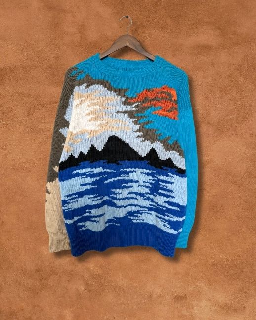 Vintage 80s Graphic Sweater