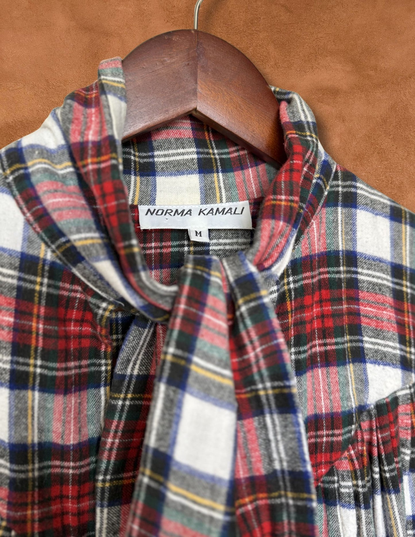 Vintage Norma Kamali Flannel Jumpsuit