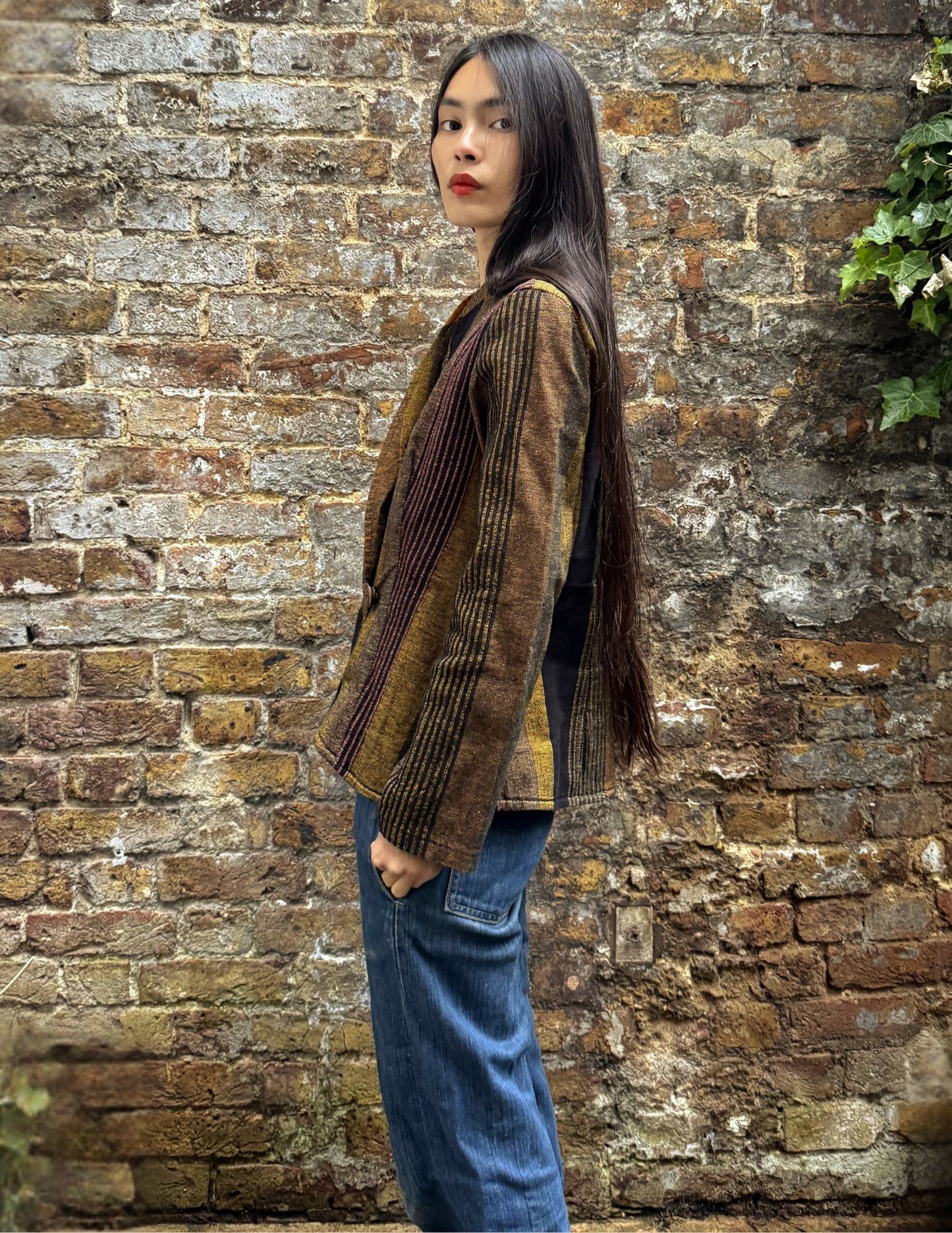 Vintage 80s Handwoven Isle of Skye Jacket