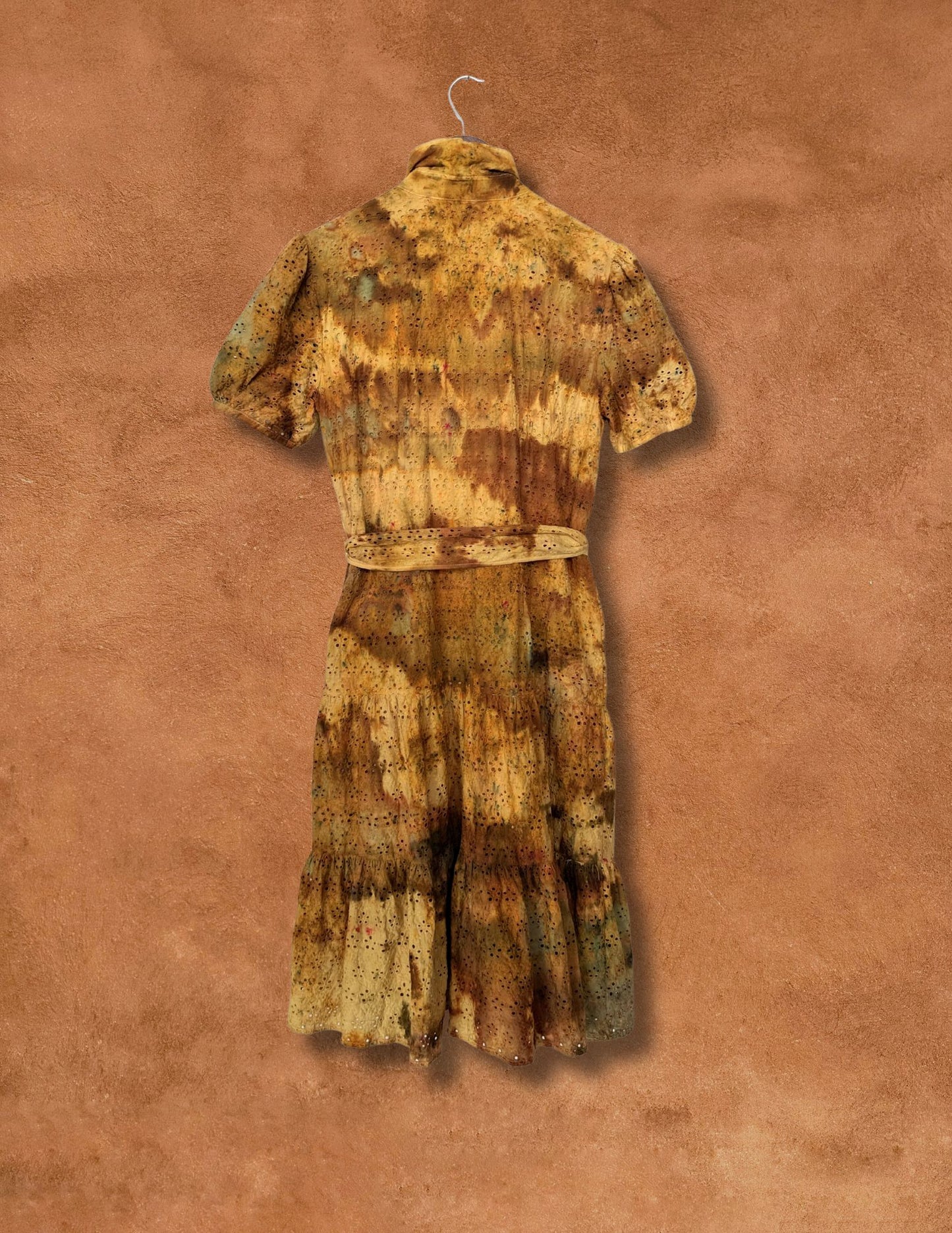 Upcycled Vintage 90s Eyelet Dress 38 x 42