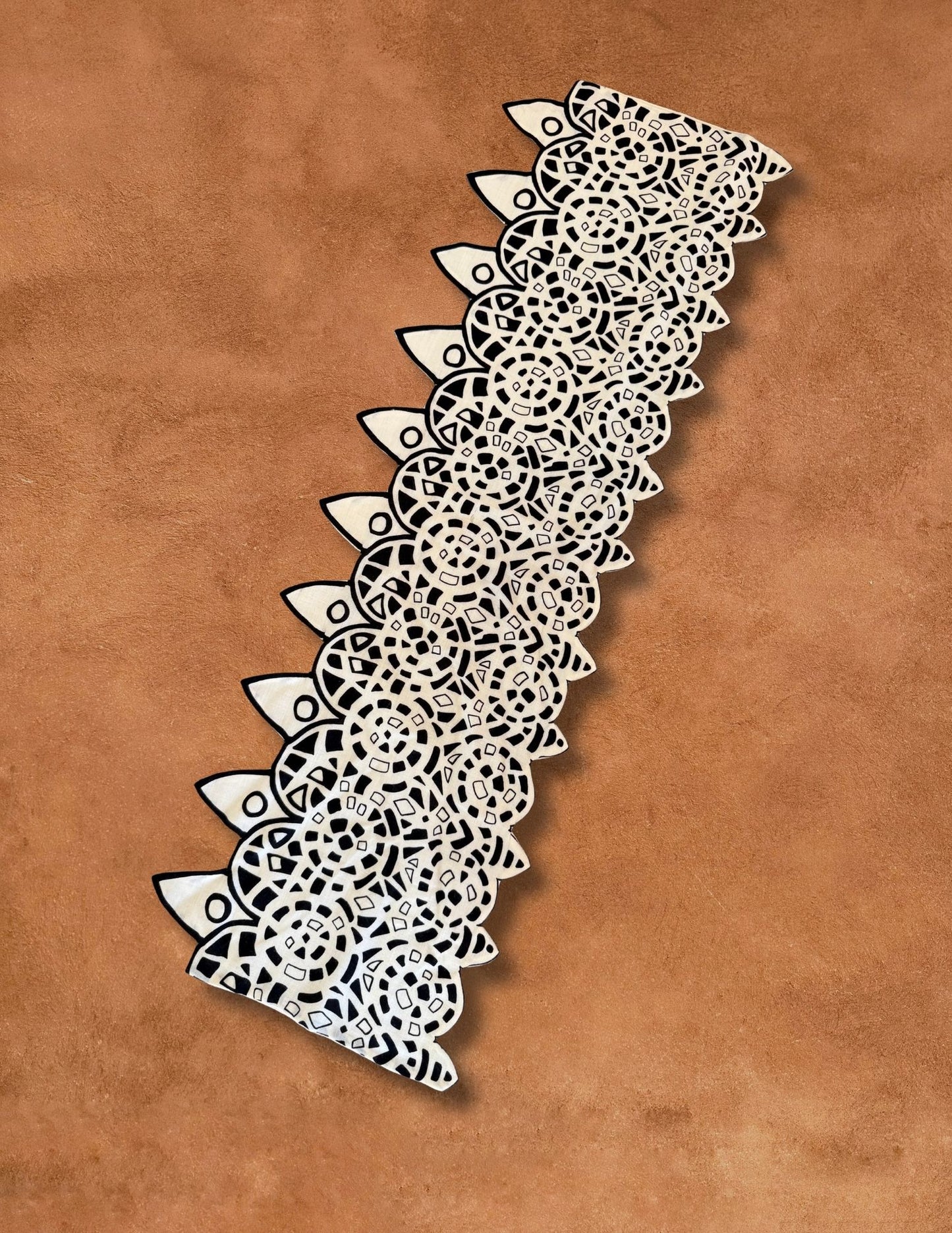 Vintage 60s Pauline Trigère Patterned Dress with Matching Shawl