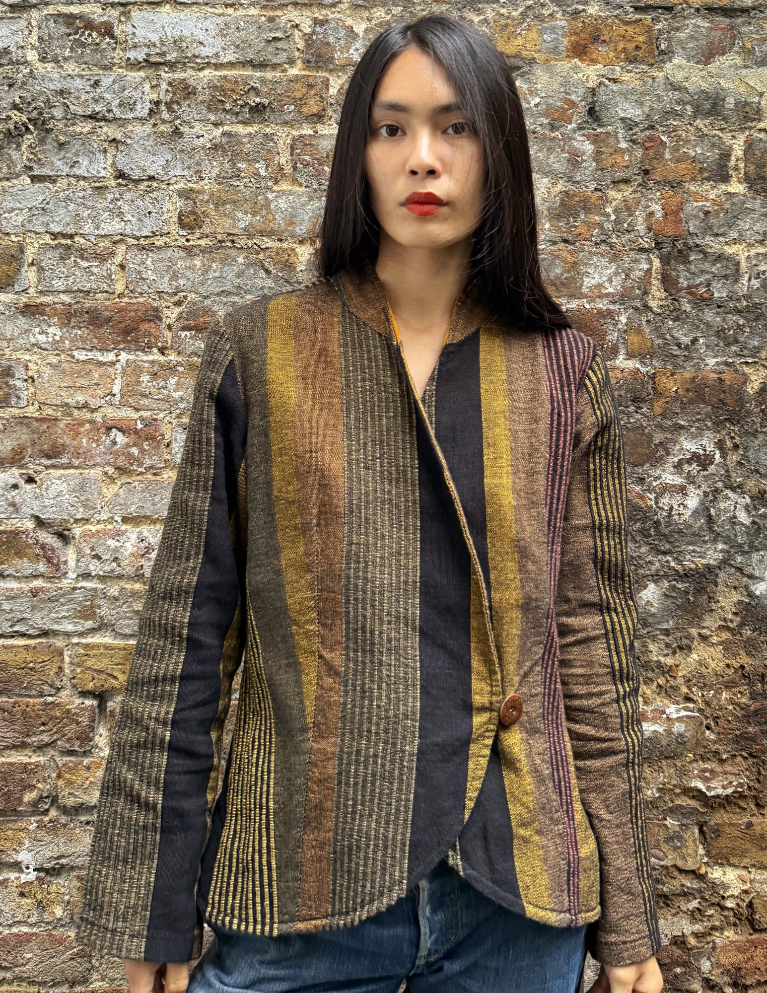 Vintage 80s Handwoven Isle of Skye Jacket