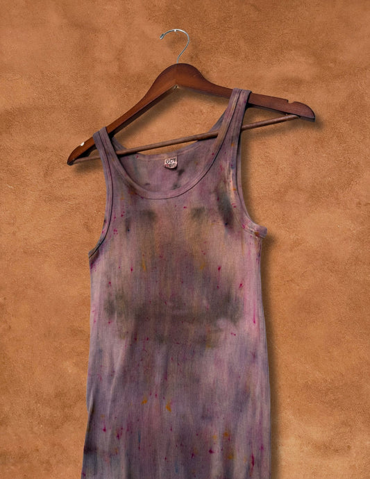 Upcycled Vintage Cotton Rib Tank