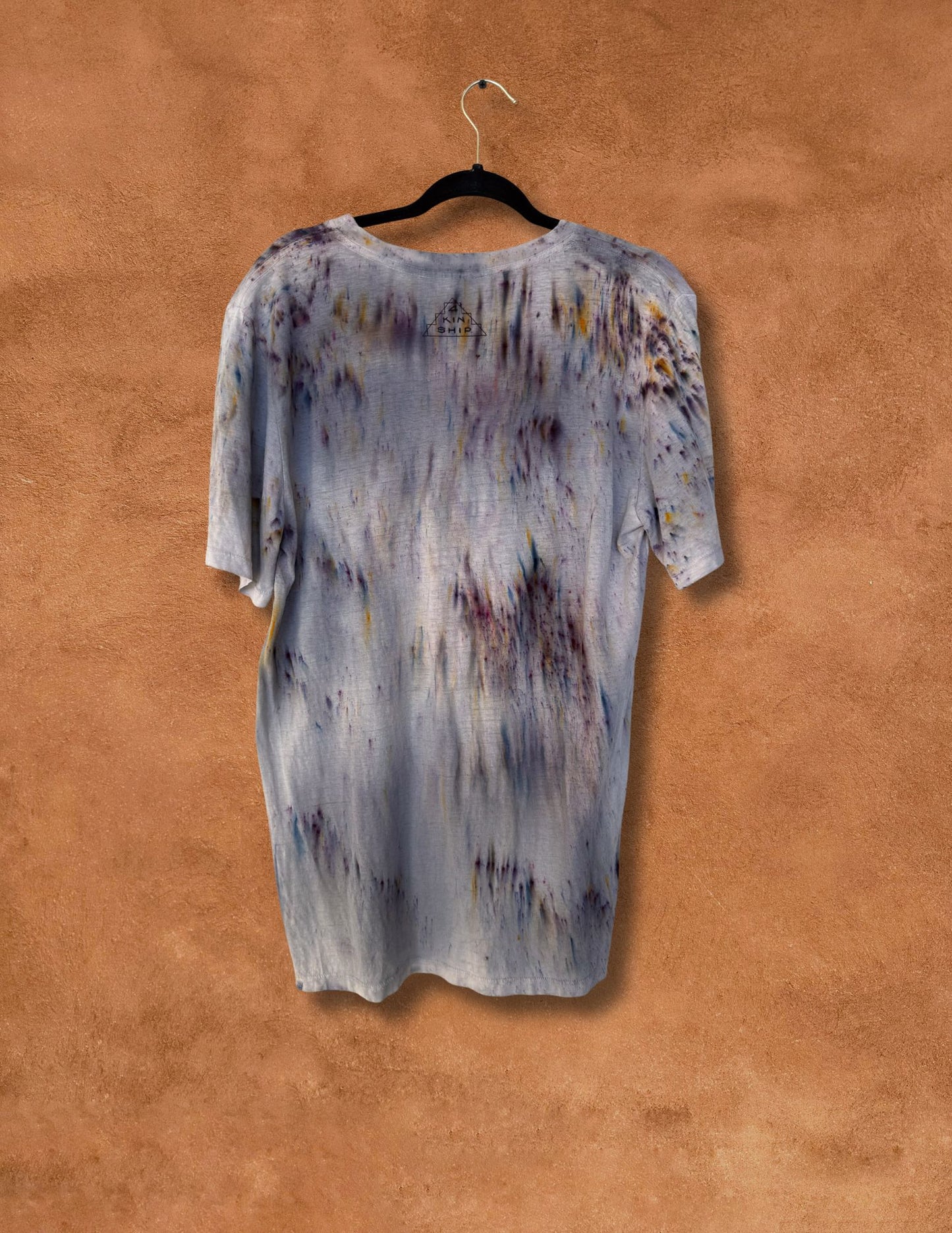 Limited Edition Hand Dyed WE BELONG HERE Tee - L =