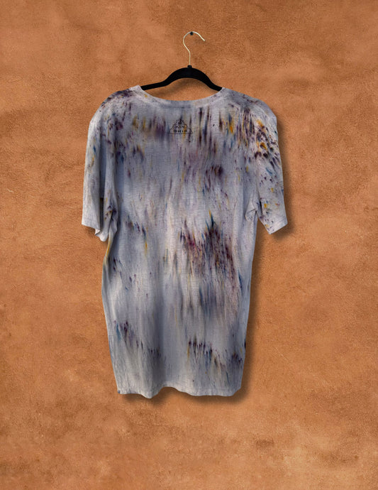 Limited Edition Hand Dyed WE BELONG HERE Tee - L =