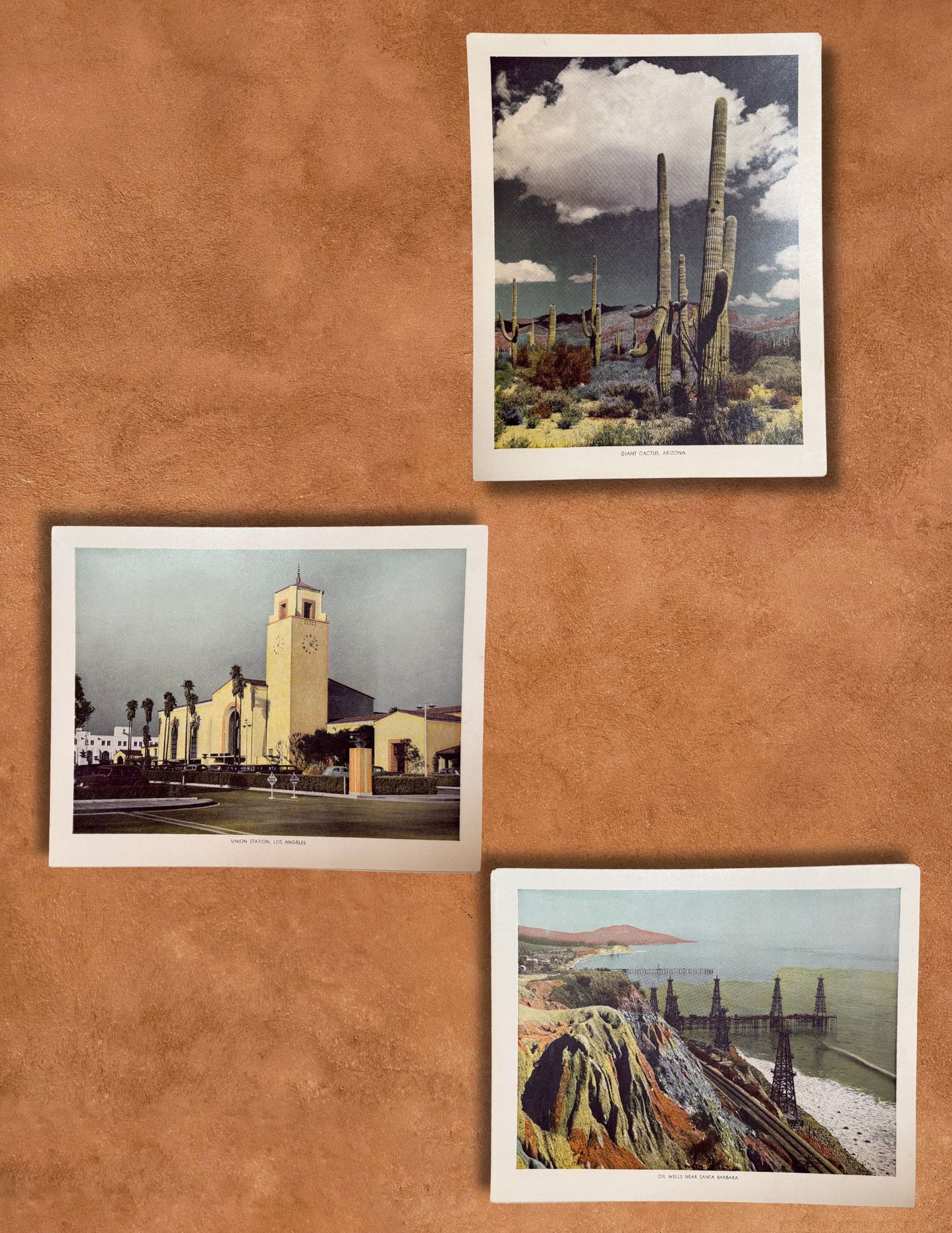Vintage Travel Book with Print Series