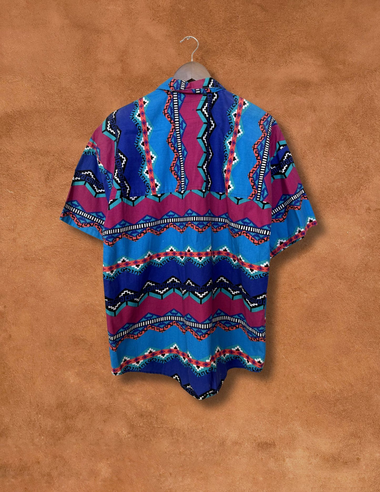 Vintage 80s Southwest Shirt 46 x 27