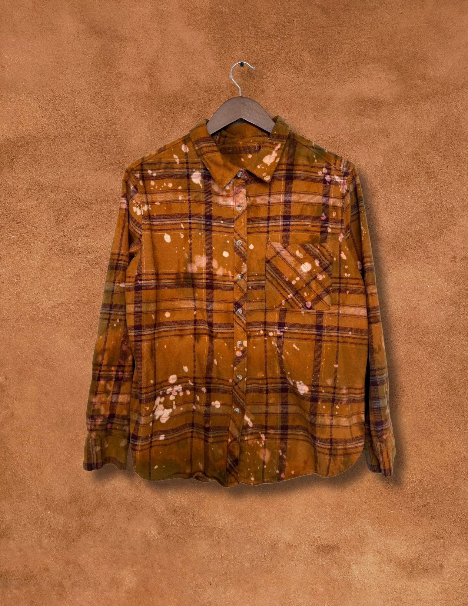 Upcycled Vintage Plaid Flannel Shirt - 3 of 44