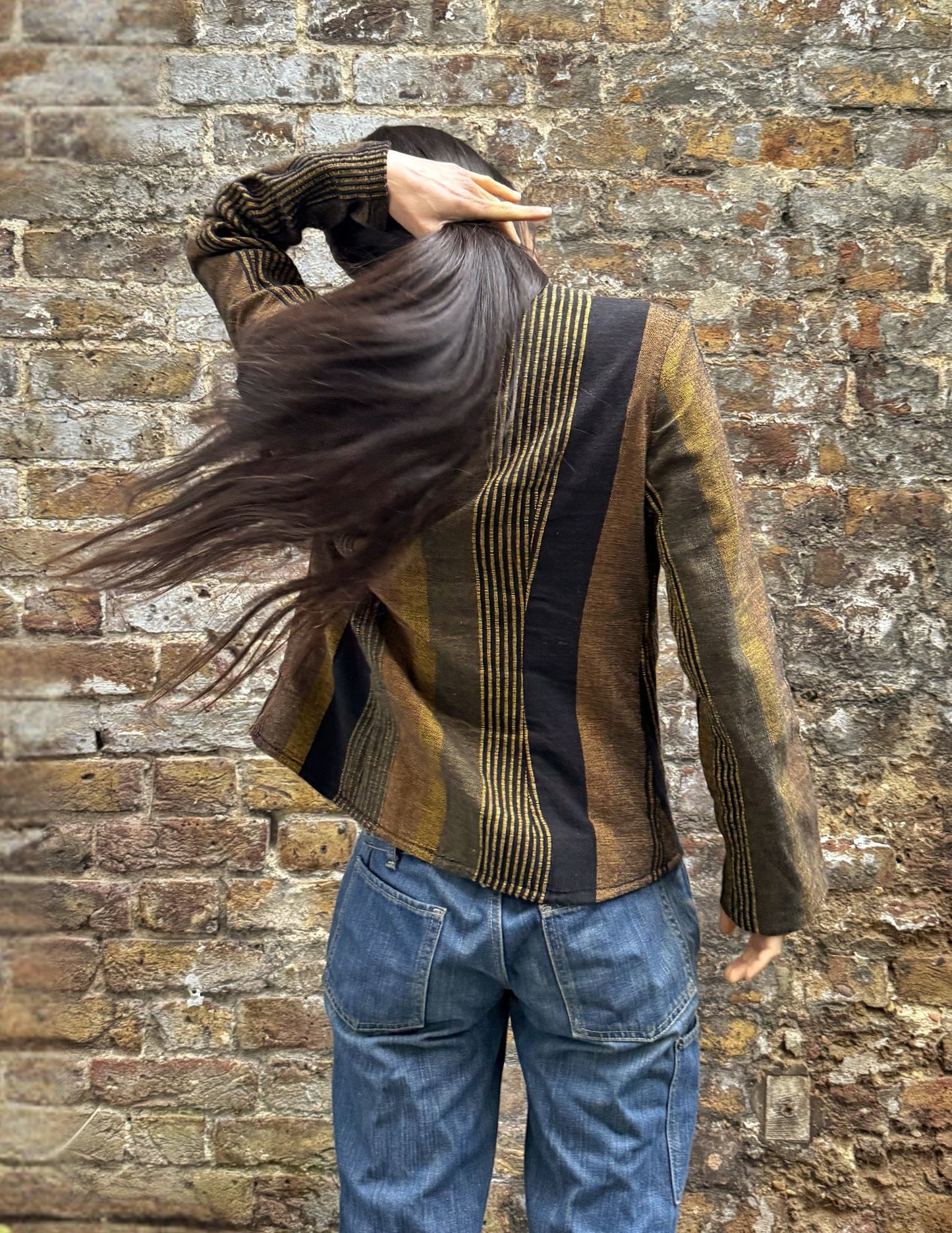 Vintage 80s Handwoven Isle of Skye Jacket