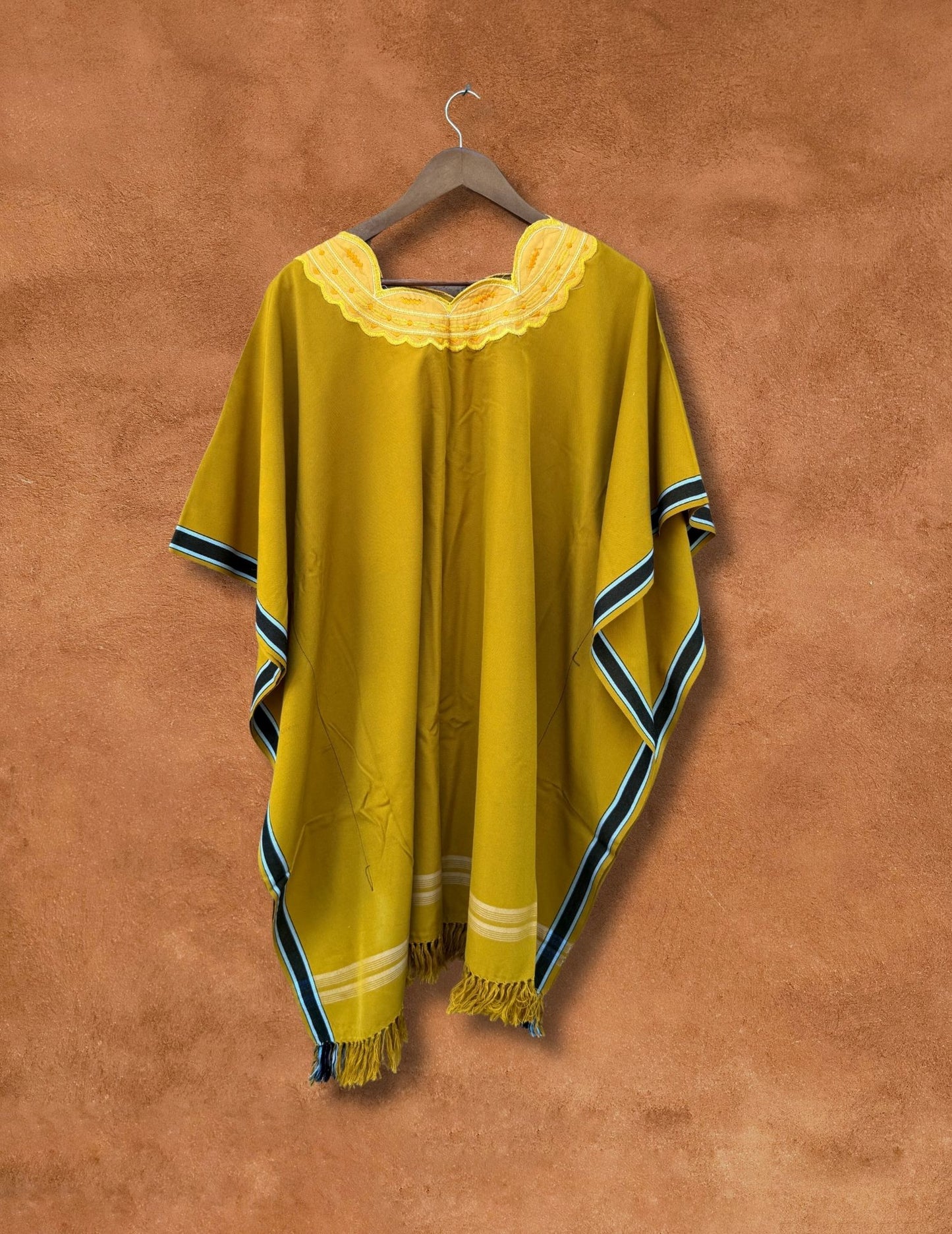 Vintage Folk Poncho