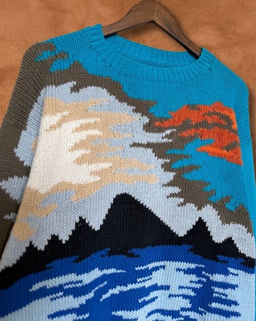 Vintage 80s Graphic Sweater
