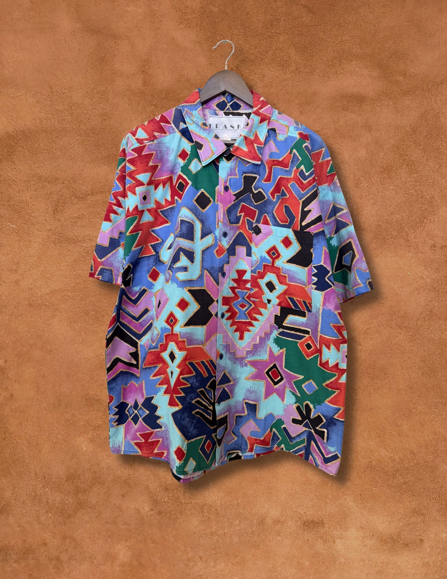 Vintage 80s Surf Shirt 46 x 29