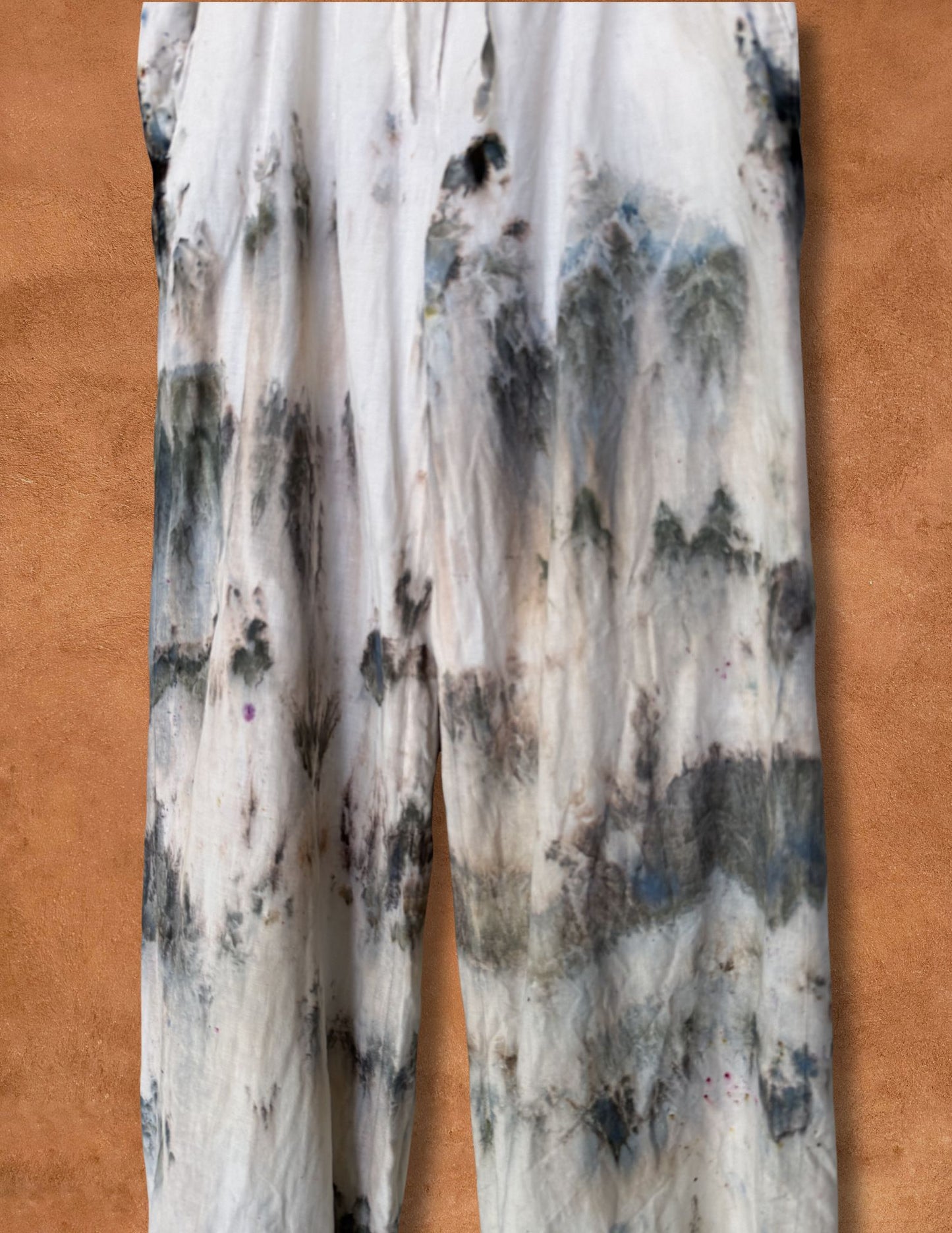 Upcycled Vintage 90s Linen Pant 34 x 32