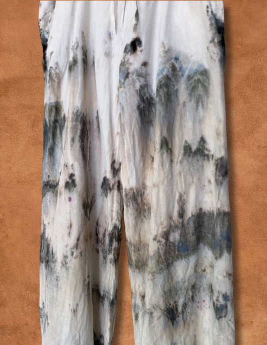Upcycled Vintage 90s Linen Pant 34 x 32